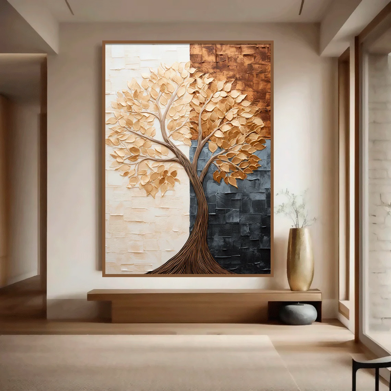 Quadro Decorativo Arvore da Vida  Pintura