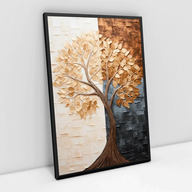 Quadro Decorativo Arvore da Vida  Pintura