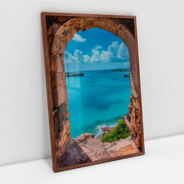 Quadro Decorativo Paraíso Natural