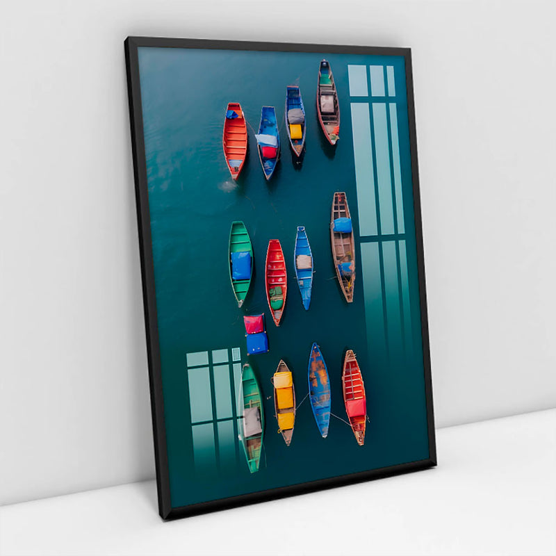 Quadro Decorativo Arte Sinfonia Náutica