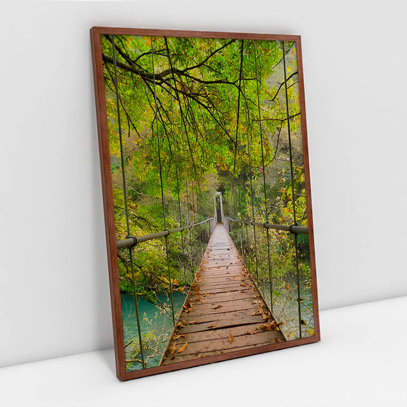 Quadro Decorativo Ponte Da Natureza