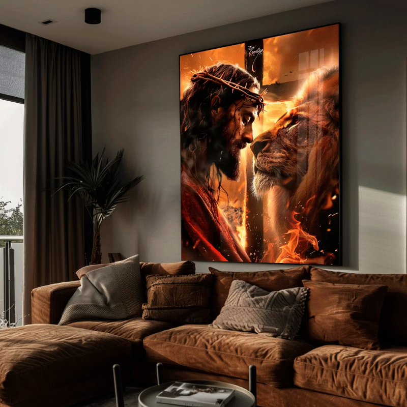Quadro Decorativo  Leão De Judá