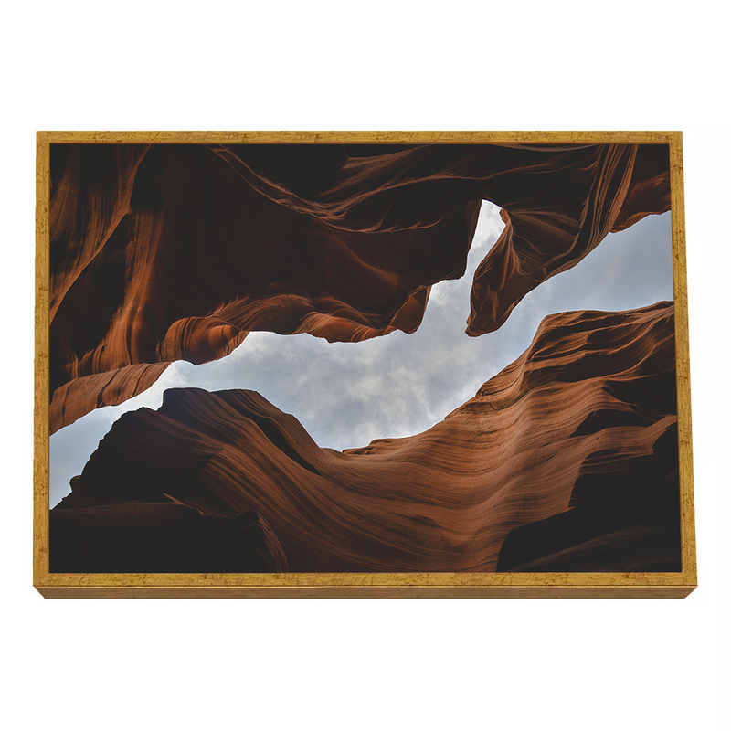 Quadro  Decorativo Montanha Abstrata