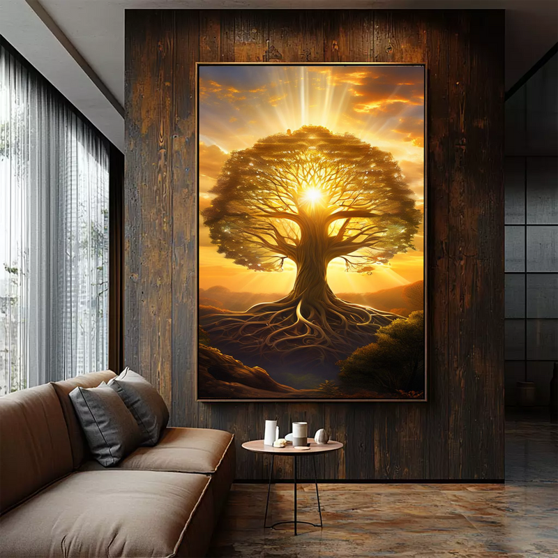 Quadro Decorativo Árvore da Vida
