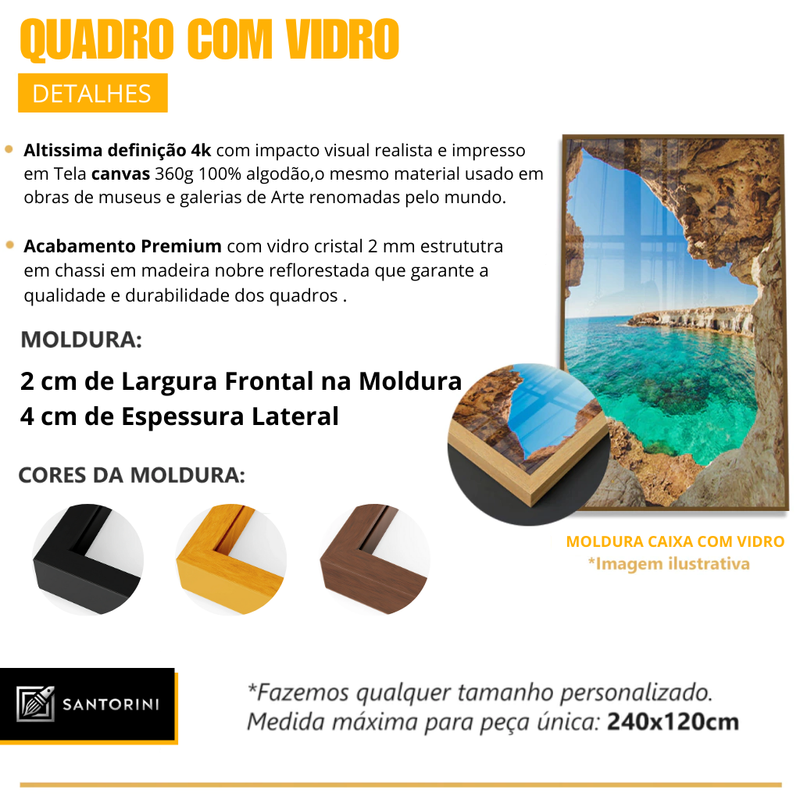 Quadro Decorativo Leão com Coroa