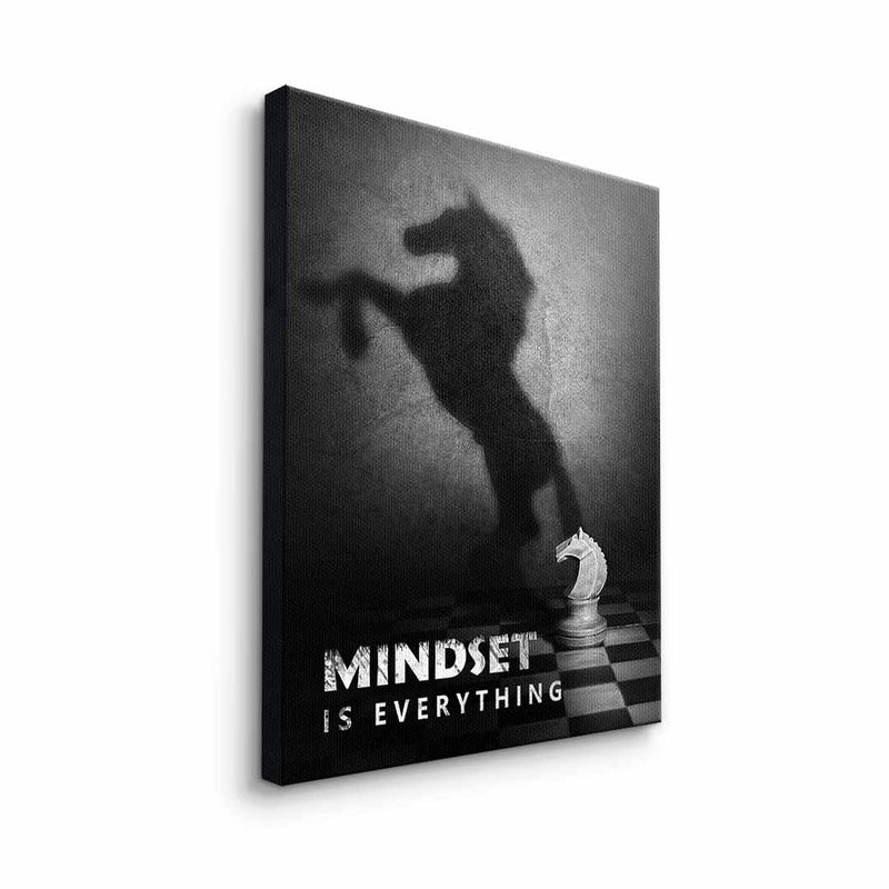 Quadro Decorativo Mindset Xadrez