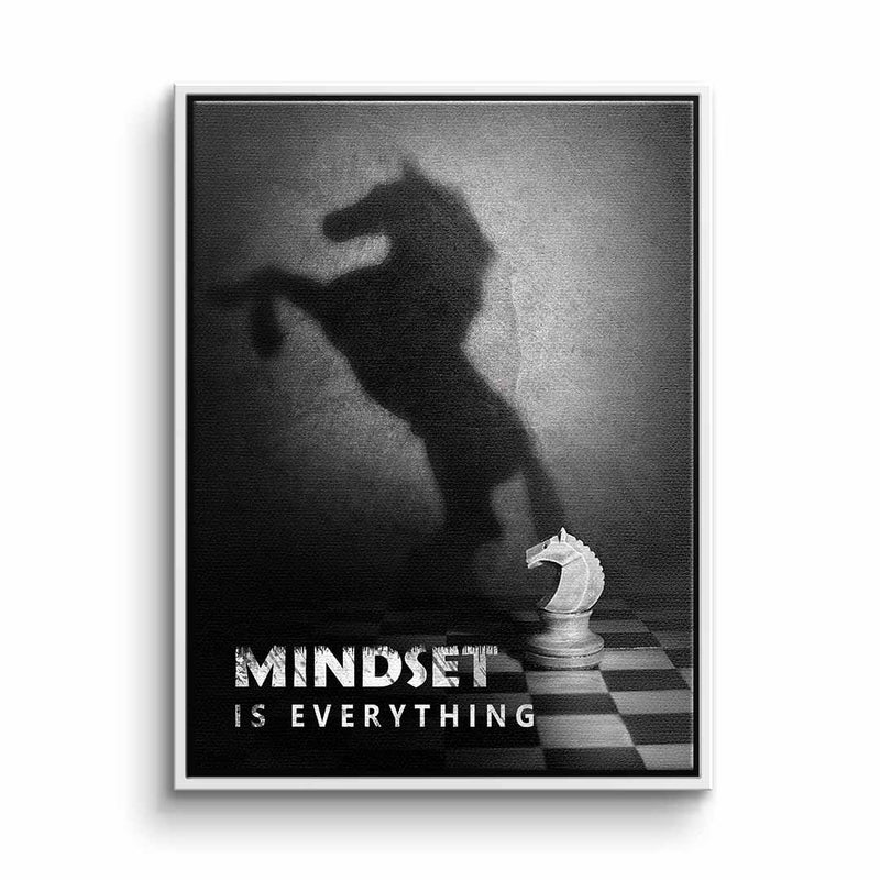 Quadro Decorativo Mindset Xadrez