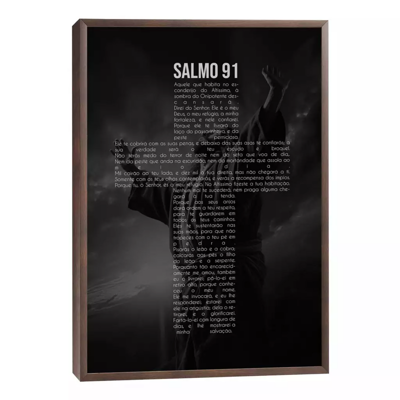 Quadro Decorativo Salmo 91