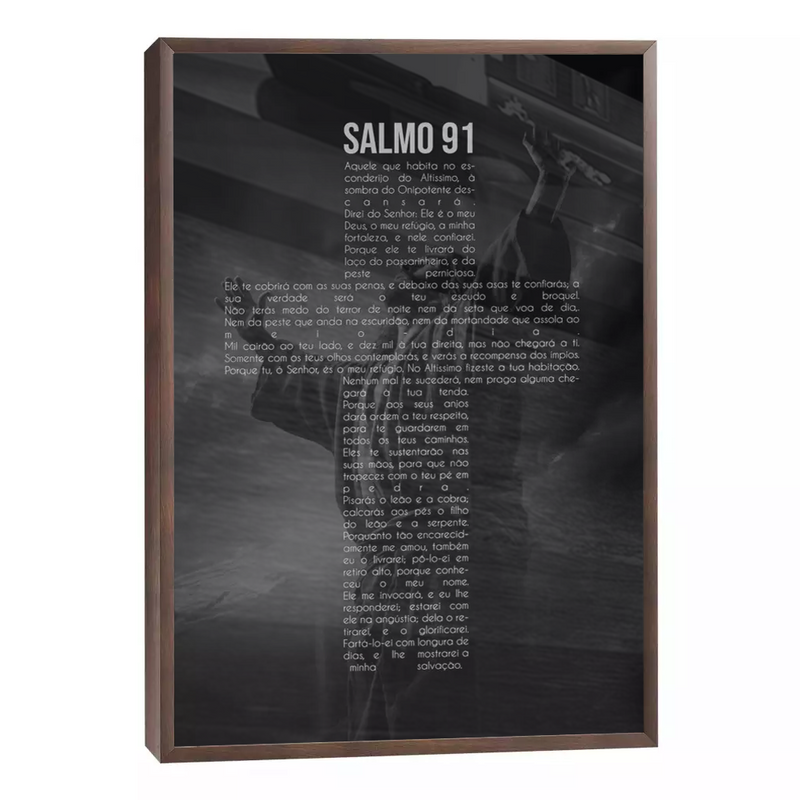 Quadro Decorativo Salmo 91