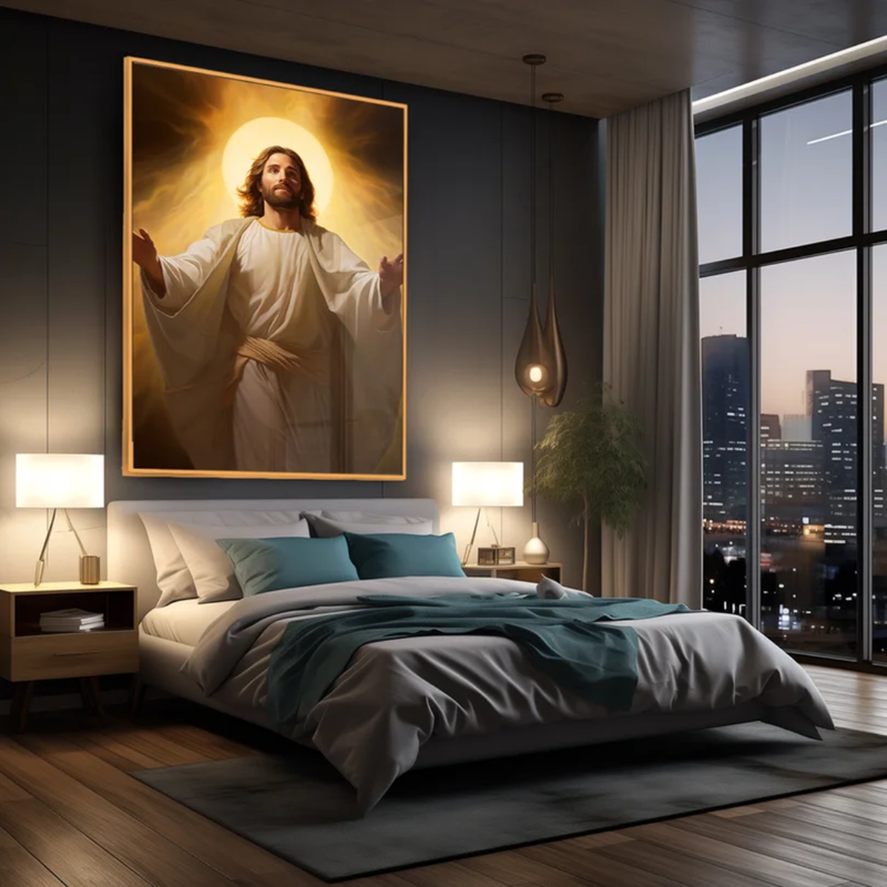 Quadro Decorativo Jesus Rei