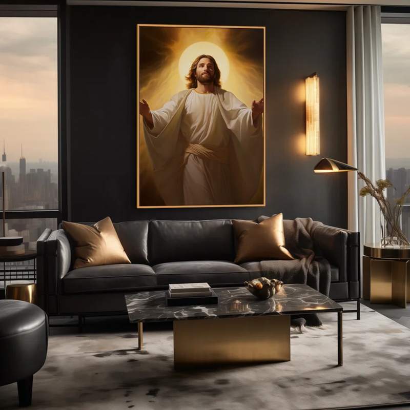 Quadro Decorativo Jesus Rei