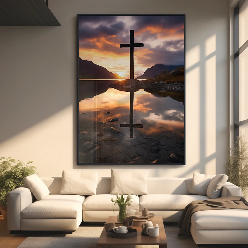Quadro Decorativo Redenção nas Águas