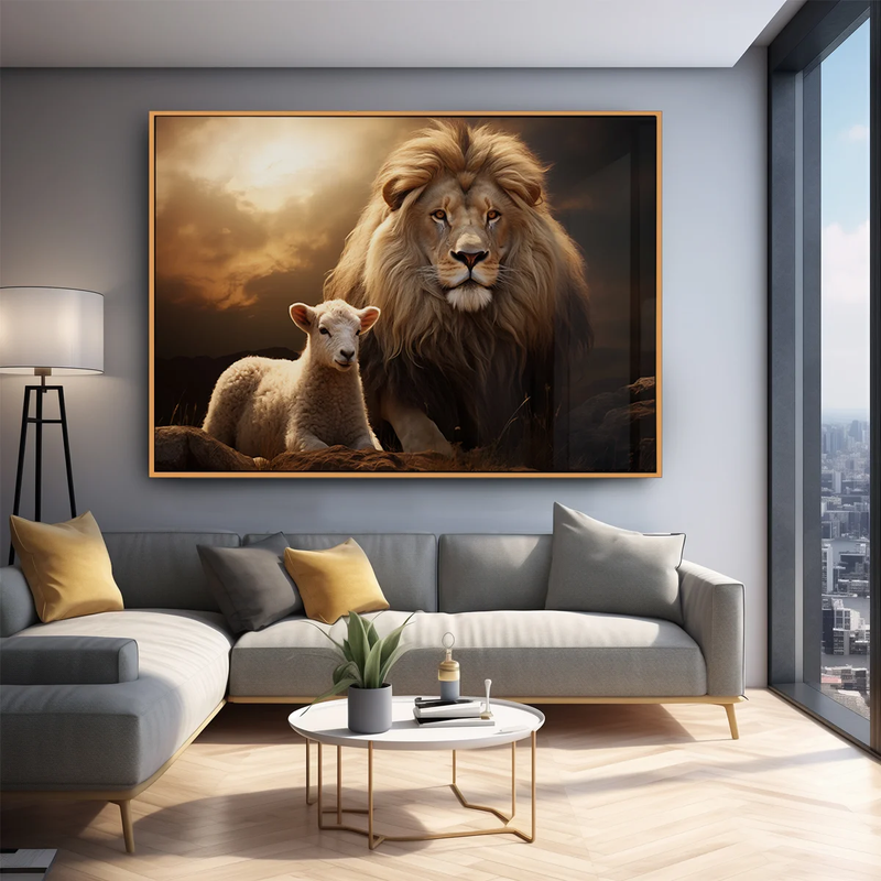 Quadro Decorativo O Mestre e o Discípulo