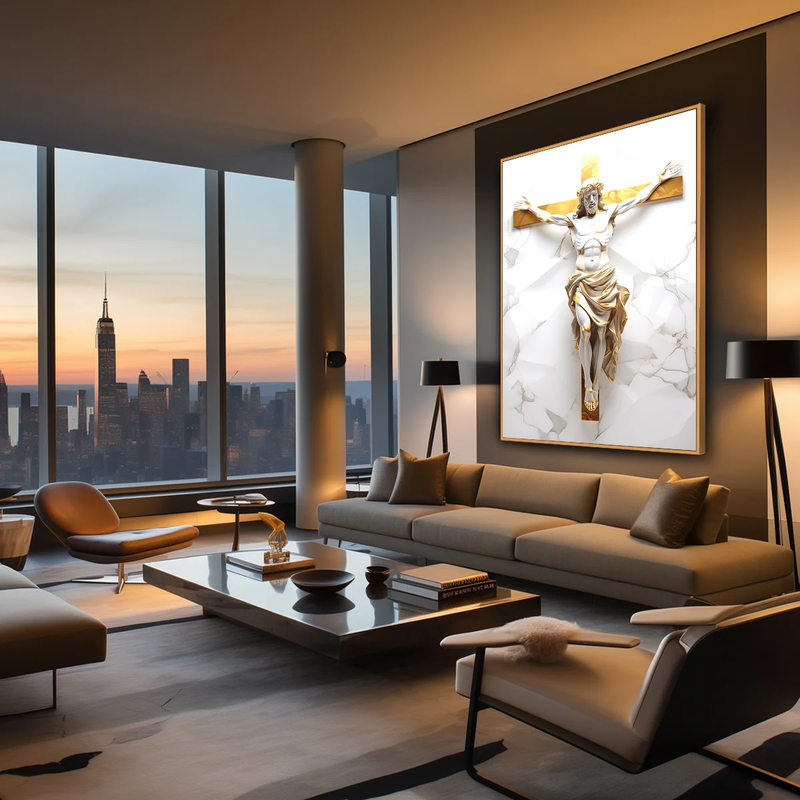Quadro Decorativo Luz da Redenção