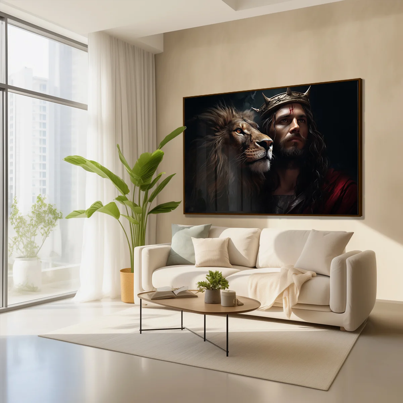 Quadro Decorativo Corajoso