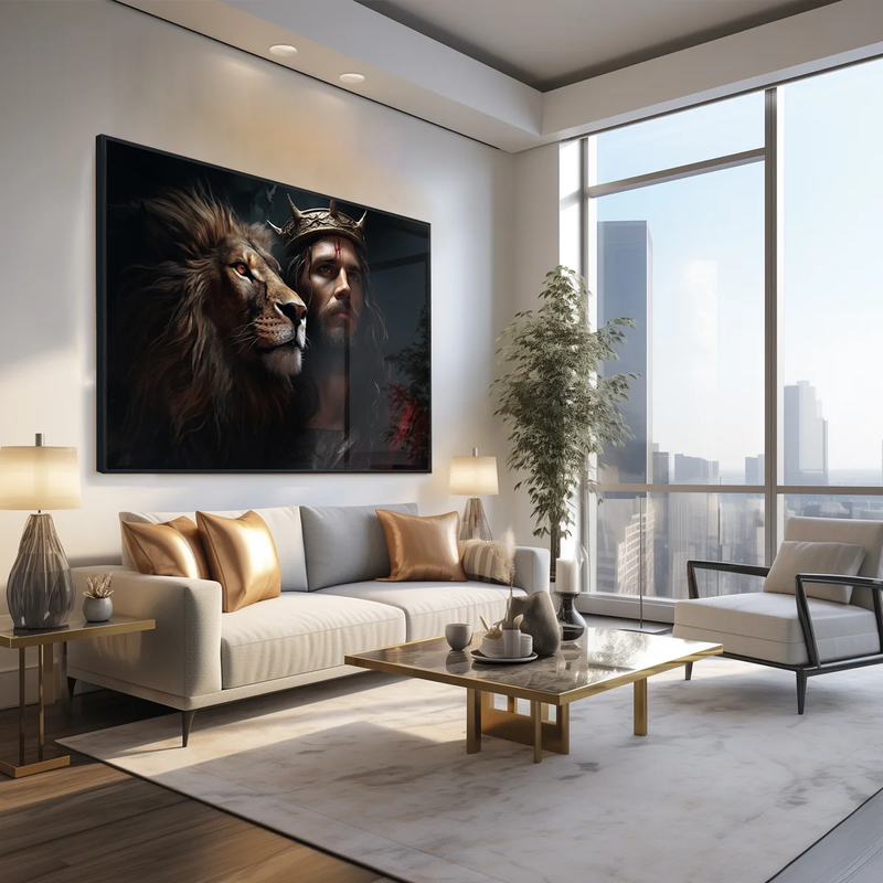 Quadro Decorativo Corajoso