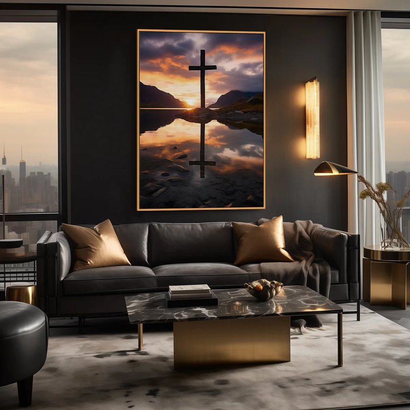 Quadro Decorativo Redenção nas Águas