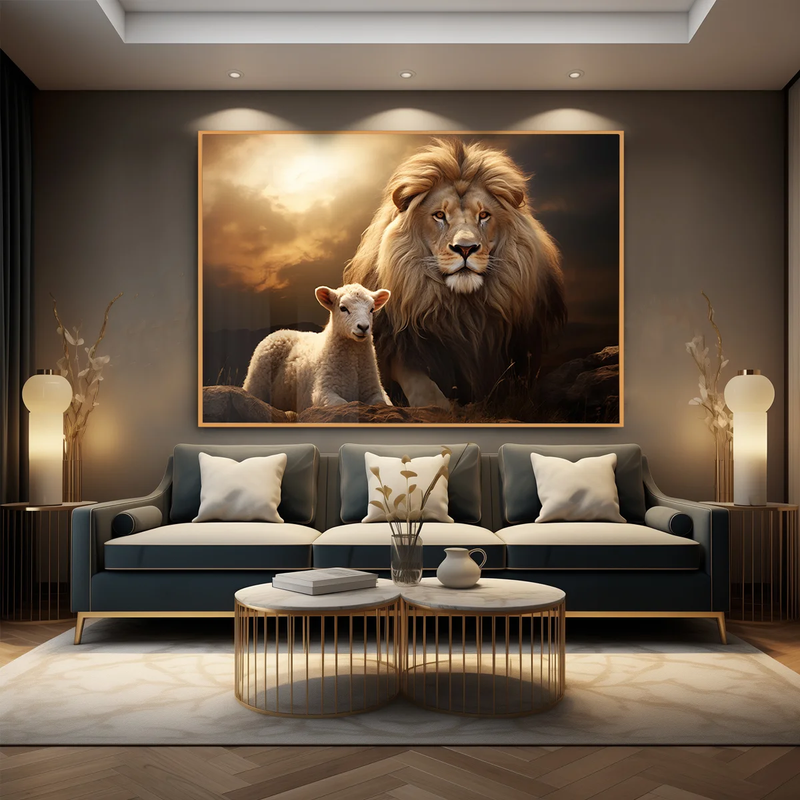 Quadro Decorativo O Mestre e o Discípulo