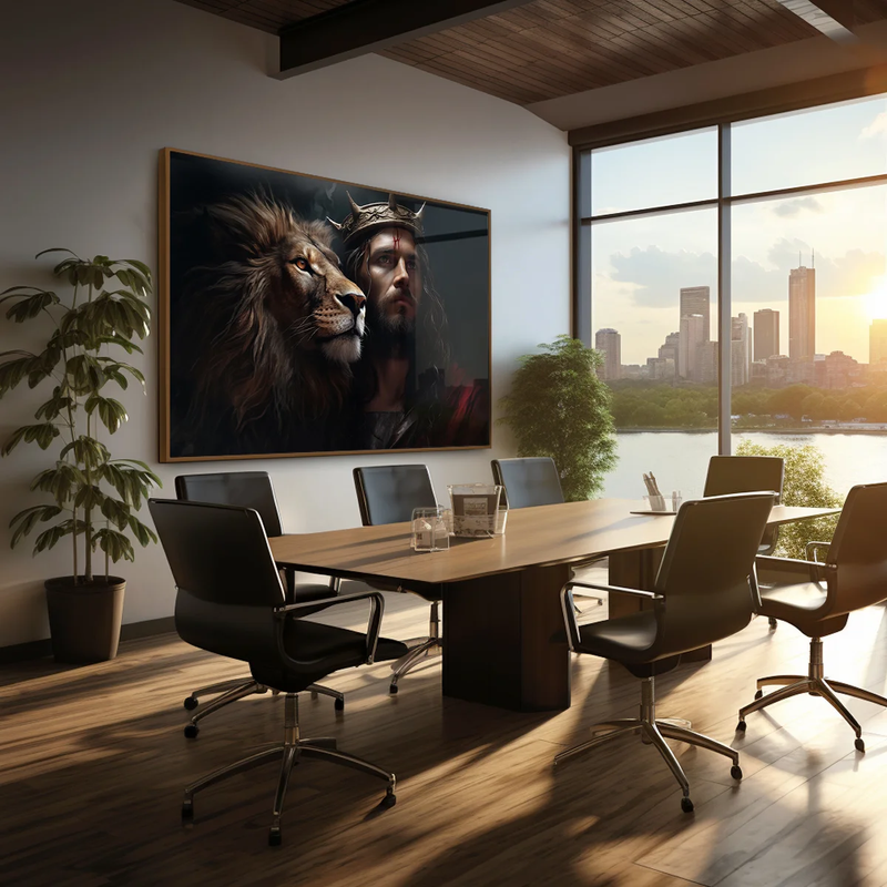 Quadro Decorativo Corajoso