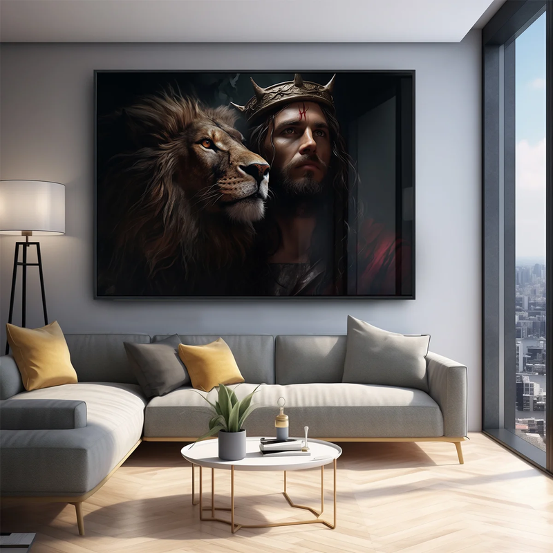 Quadro Decorativo Corajoso