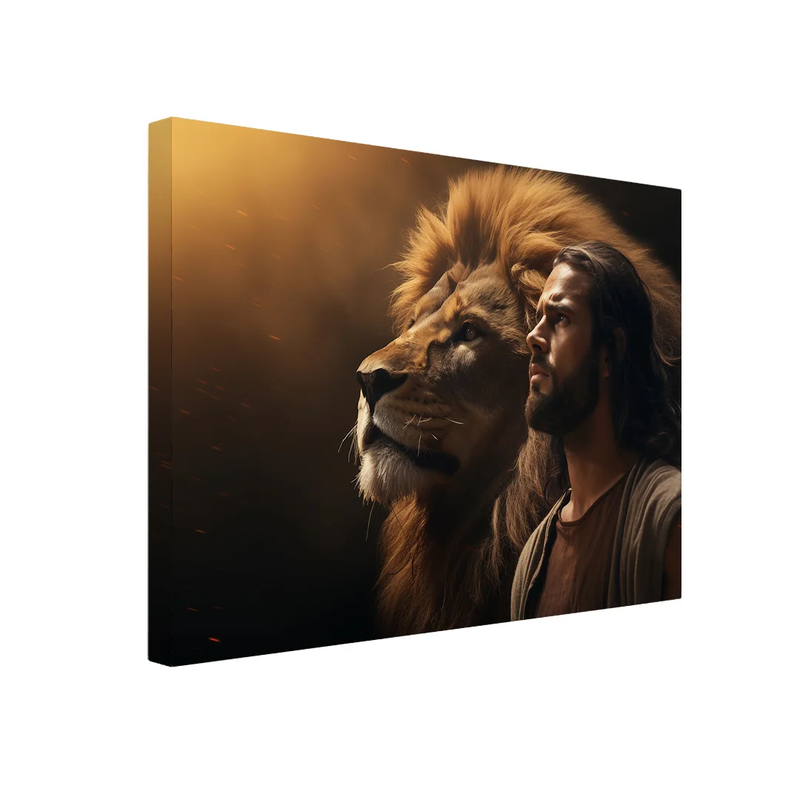 Quadro Decorativo A Majestade e o Leão