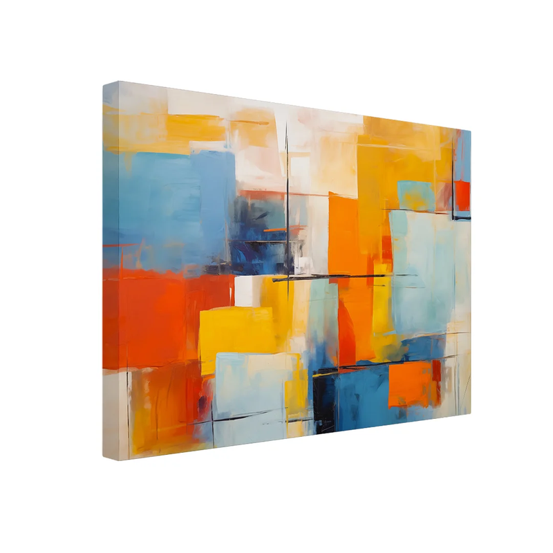 Quadro Decorativo Mosaico Urbano
