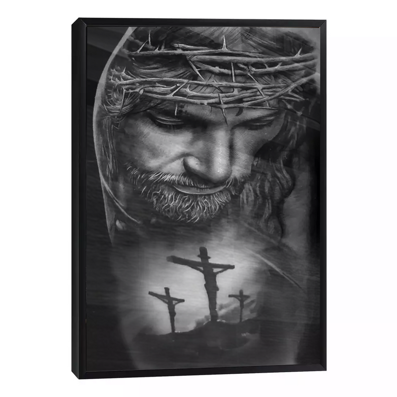 Quadro Decorativo Foi por Nós