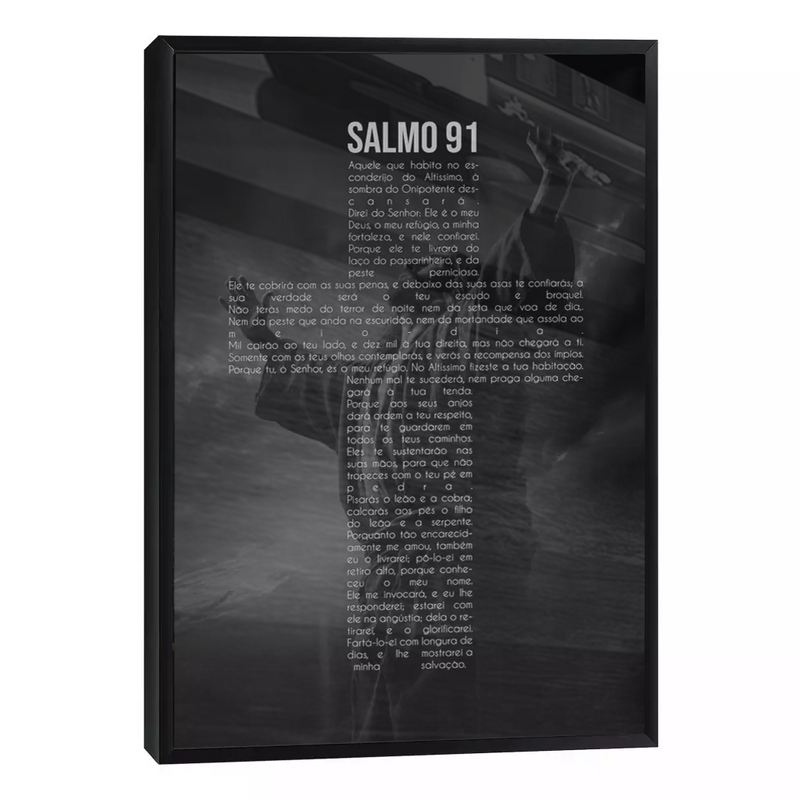 Quadro Decorativo Salmo 91