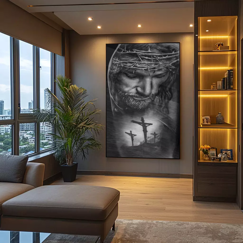 Quadro Decorativo Foi por Nós