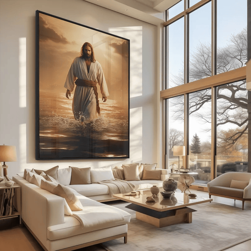 Quadro Decorativo Sobre as Águas