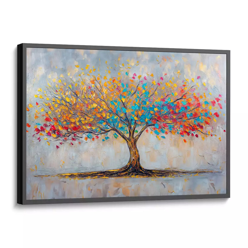 Quadro Decorativo Arvore da Vida Outono
