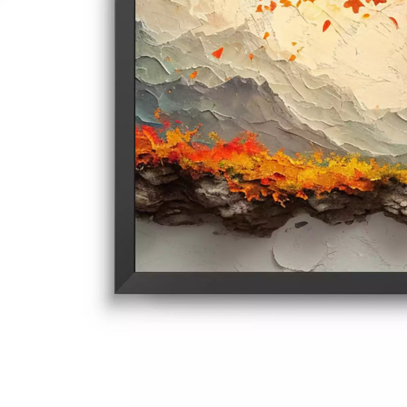 Quadro Decorativo Árvore da Vida em Cores Outonais