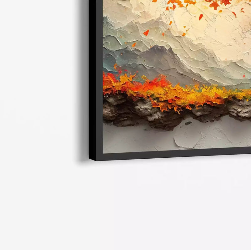 Quadro Decorativo Árvore da Vida em Cores Outonais