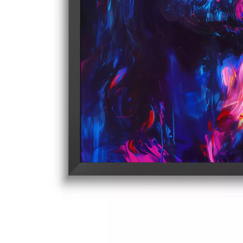 Quadro Decorativo Jesus em Oração Profunda em Formas Geométricas