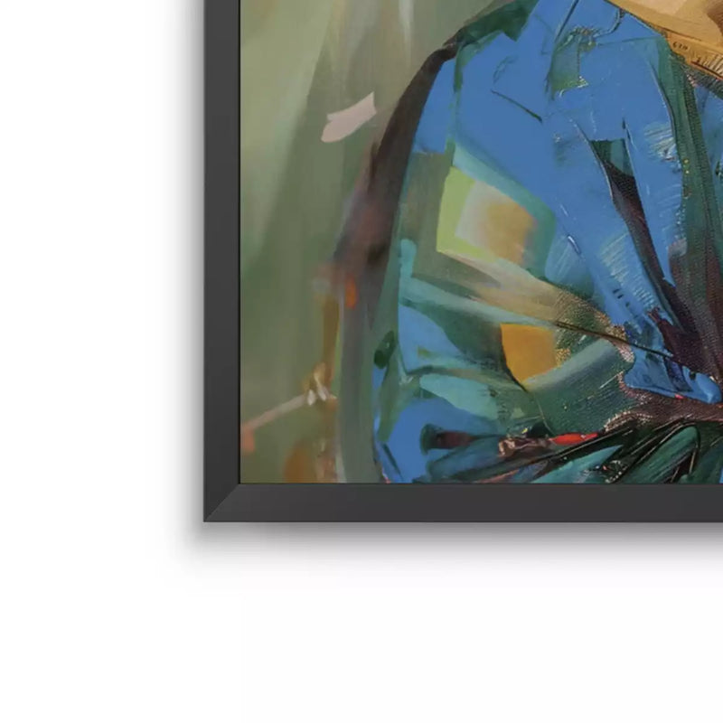 Quadro Decorativo Sagrada Família em União Abençoada e Terna
